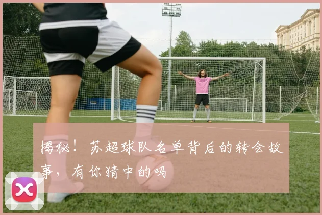 揭秘！苏超球队名单背后的转会故事，有你猜中的吗