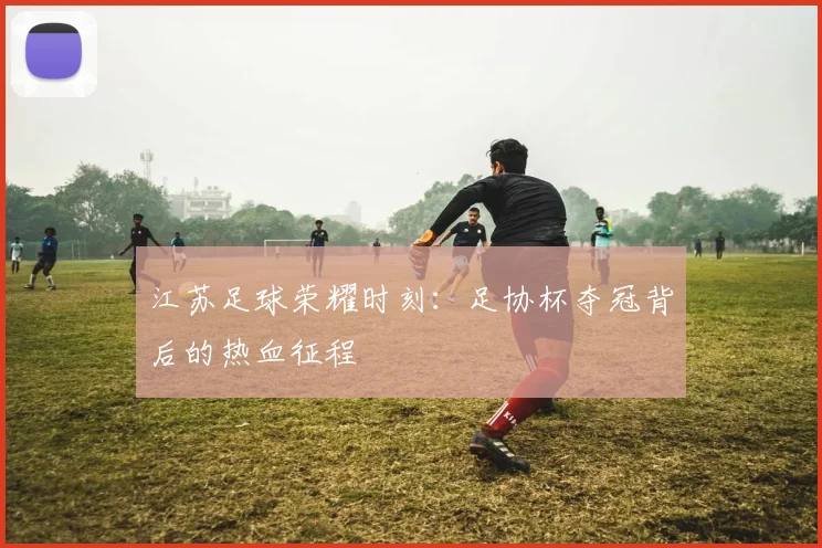 江苏足球荣耀时刻：足协杯夺冠背后的热血征程